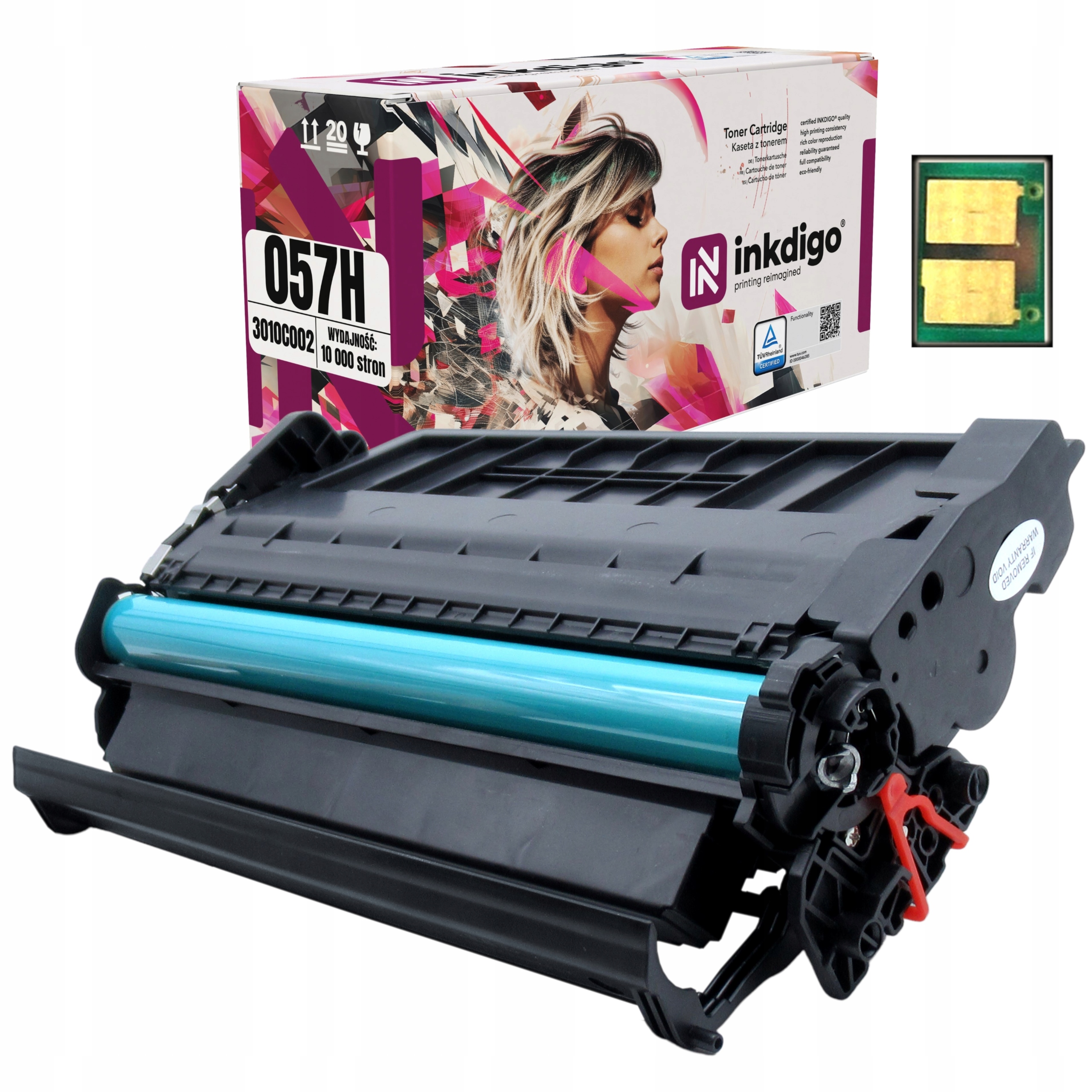 Toner CRG-057H do Canon i-SENSYS LBP228 LBP236 MF446 MF453 MF455 CRG057