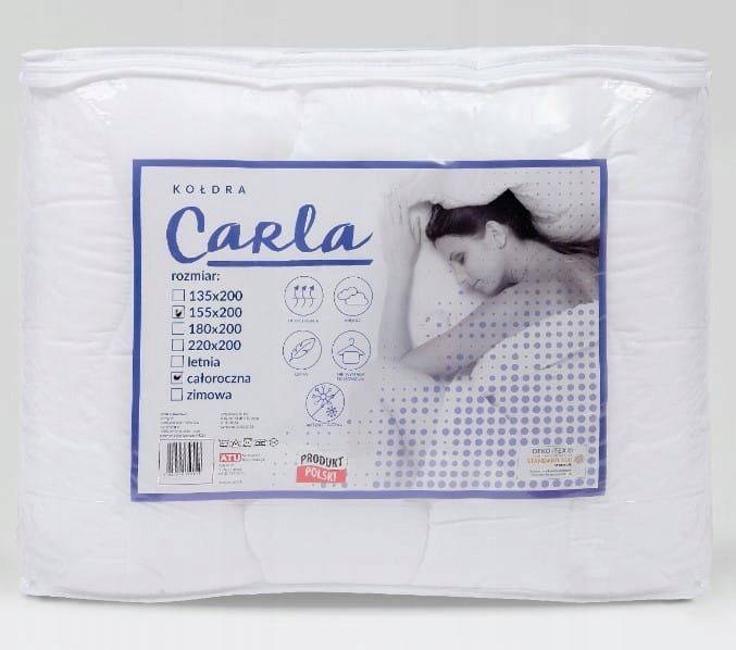 KOŁDRA 135x200 CAŁOROCZNA Długość 200 cm