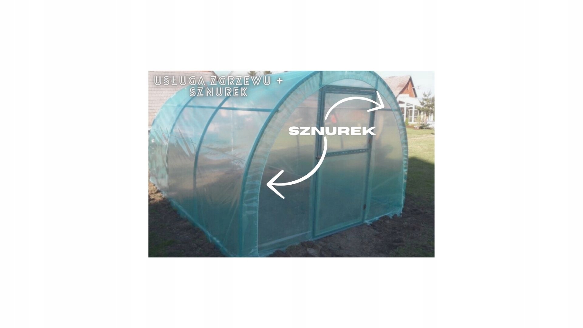 FOLIA OGRODNICZA TUNELOWA UV 4-SEZONOWA szer. 8m Kolor zielony