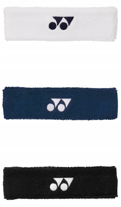Frotka na głowę Yonex headband biała AC259 EAN (GTIN) 4550468369035
