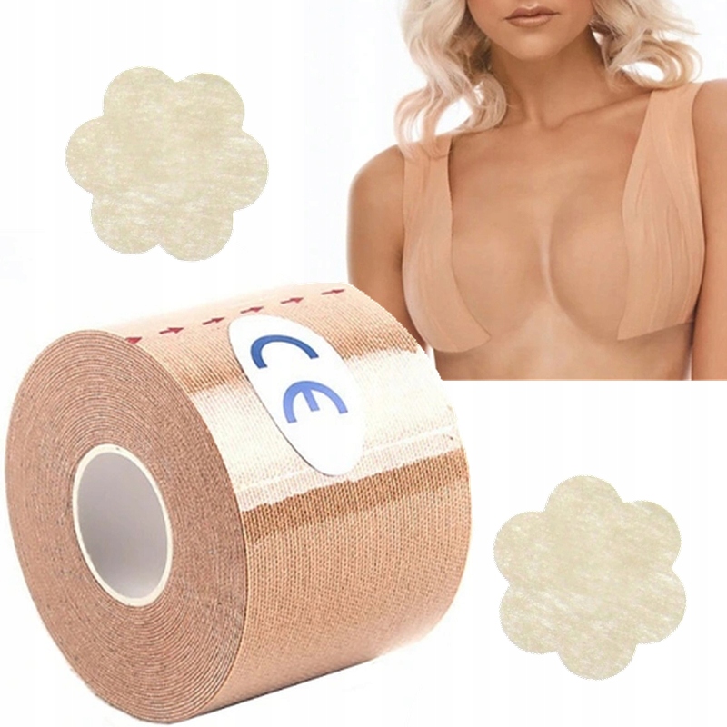 

Taśma Boob Tape do Biustu Modelująca Unosząca