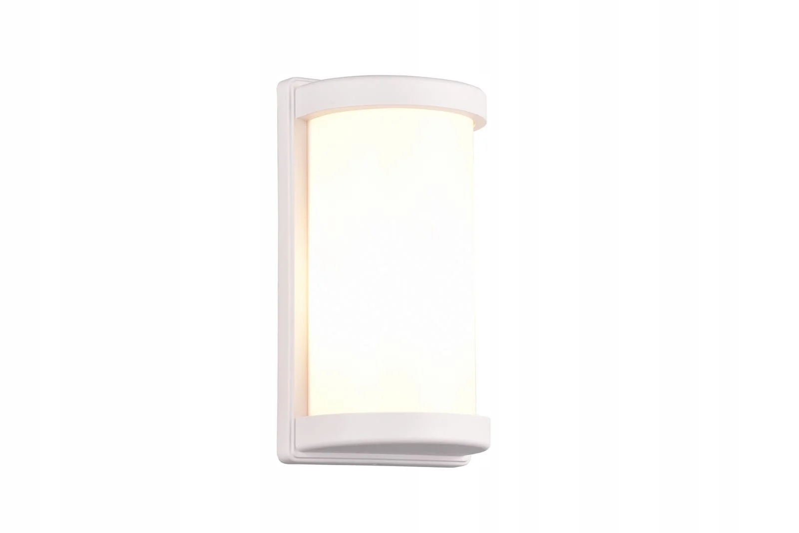 Rl Venkovní fasádní lampa Puelo Bílá Nástěnná lampa IP44 E27
