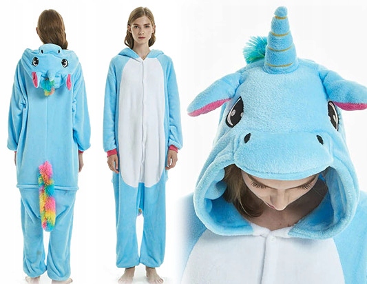 

Jednorożec Błękit Piżama Kigu Onesie S 11 CH4N