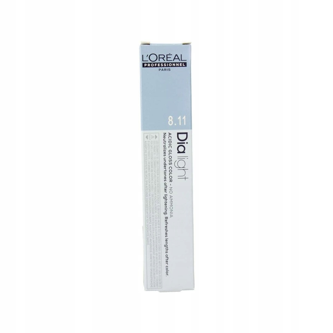 Barva bez amoniaku L'Oreal Professionnel Paris Dia Light 8,11 50 ml