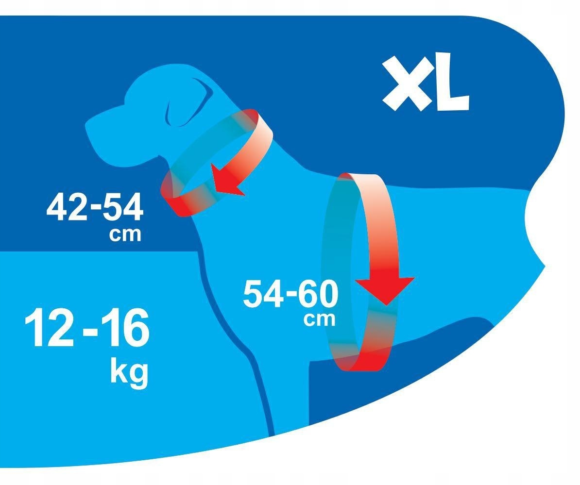 Levně Postroj air comfort XL černý