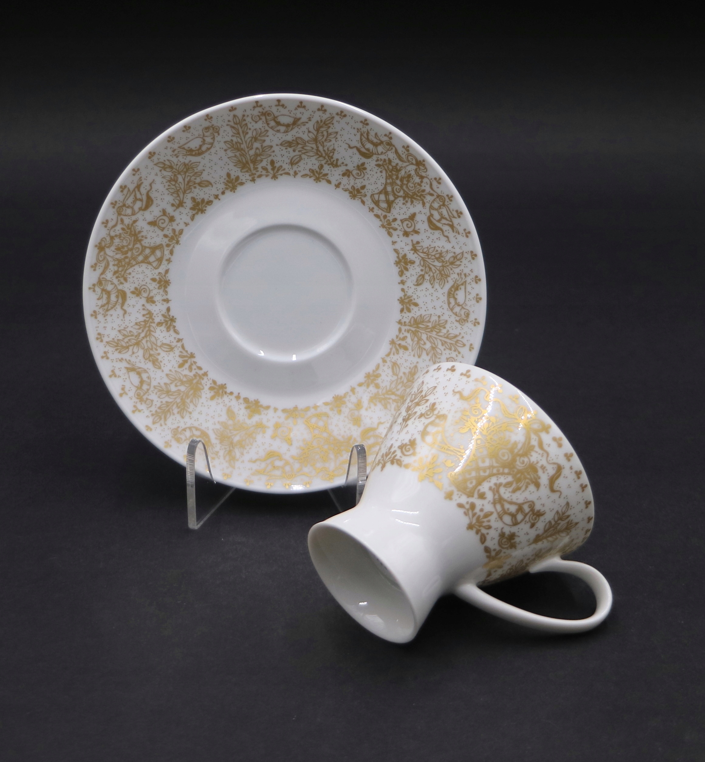 1. Filiżanka ROSENTHAL Form 2000 Bjorn Wiinblad po 1957r.