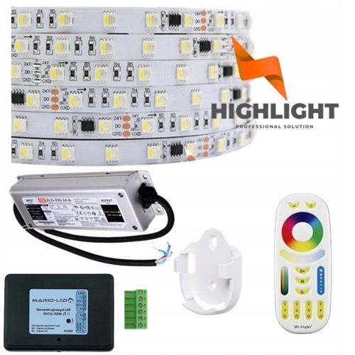 10m Rgbw Led Set digitálny 24V tm1814 60led/1mb