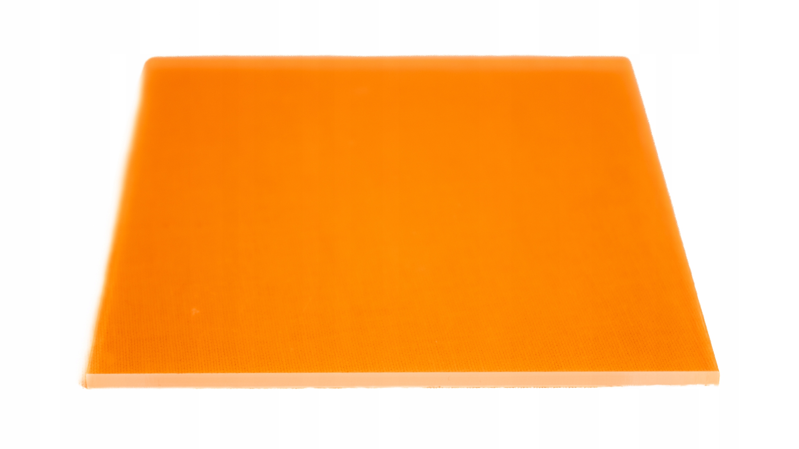 Plexisklo Fluo oranžové lité 3 mm, formát 600 x 400 mm