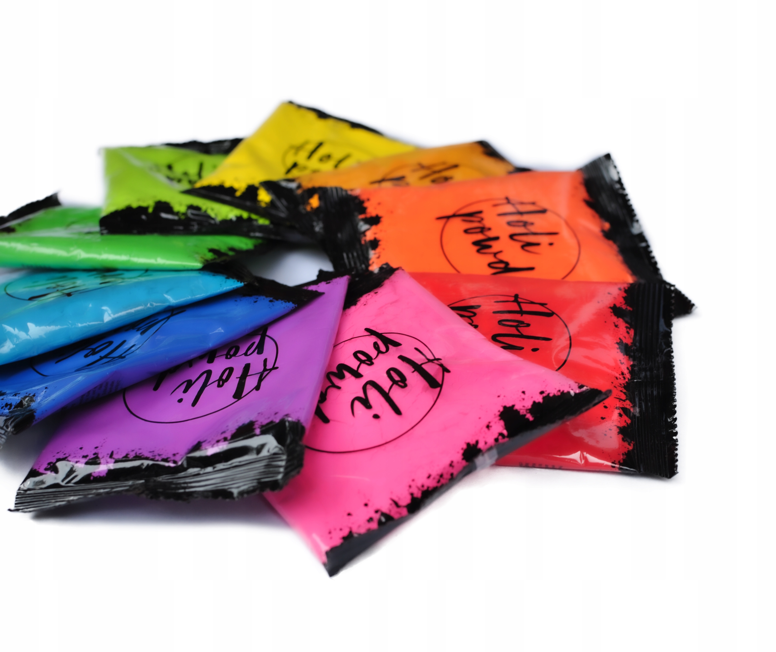 Holi Powder kolorowe farby na Festiwal Kolorów x4 SPF brak