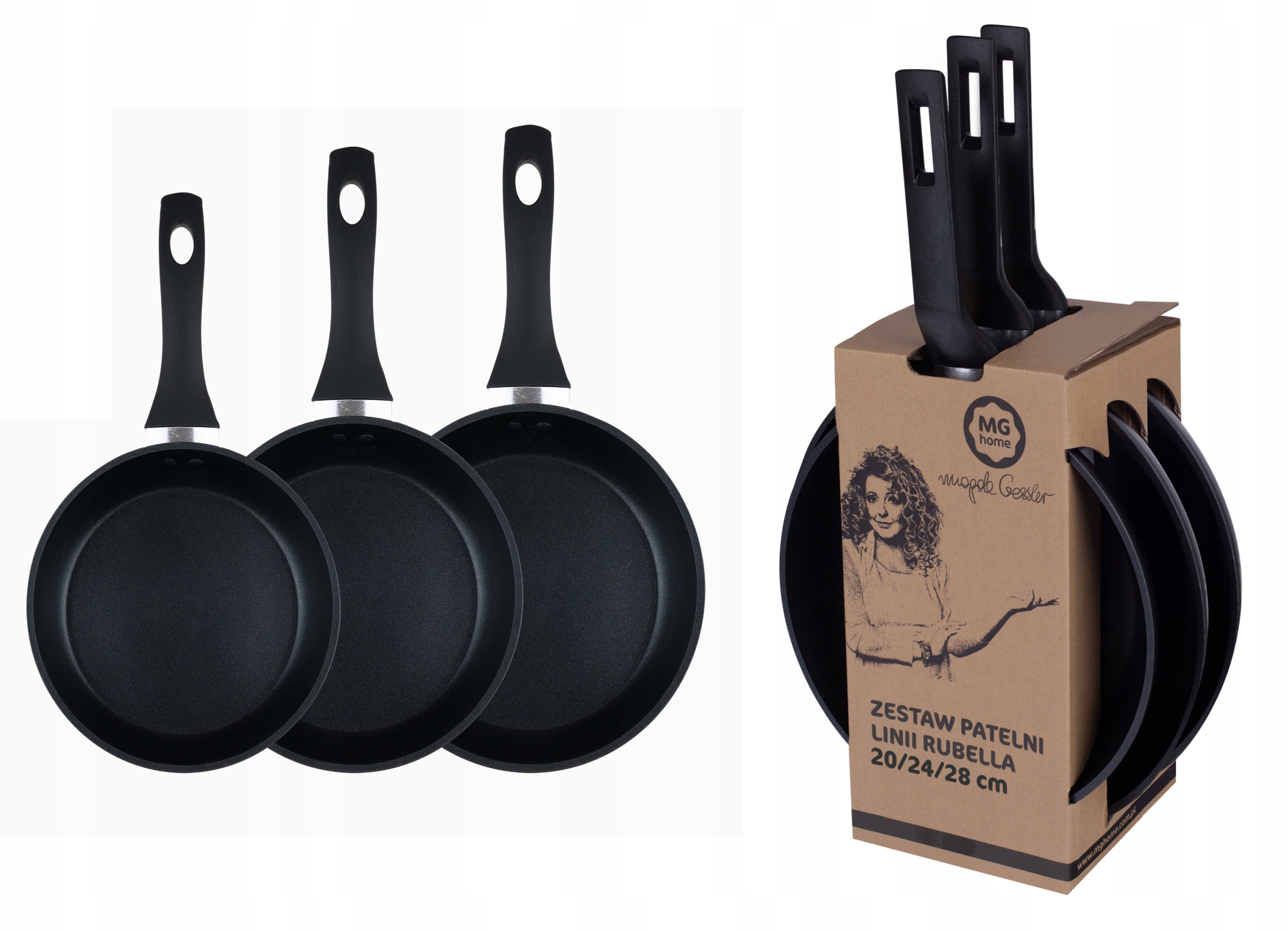 Pánev Mg Home Magda Gessler 20 24 28 Sada Pánví Indukční Plyn