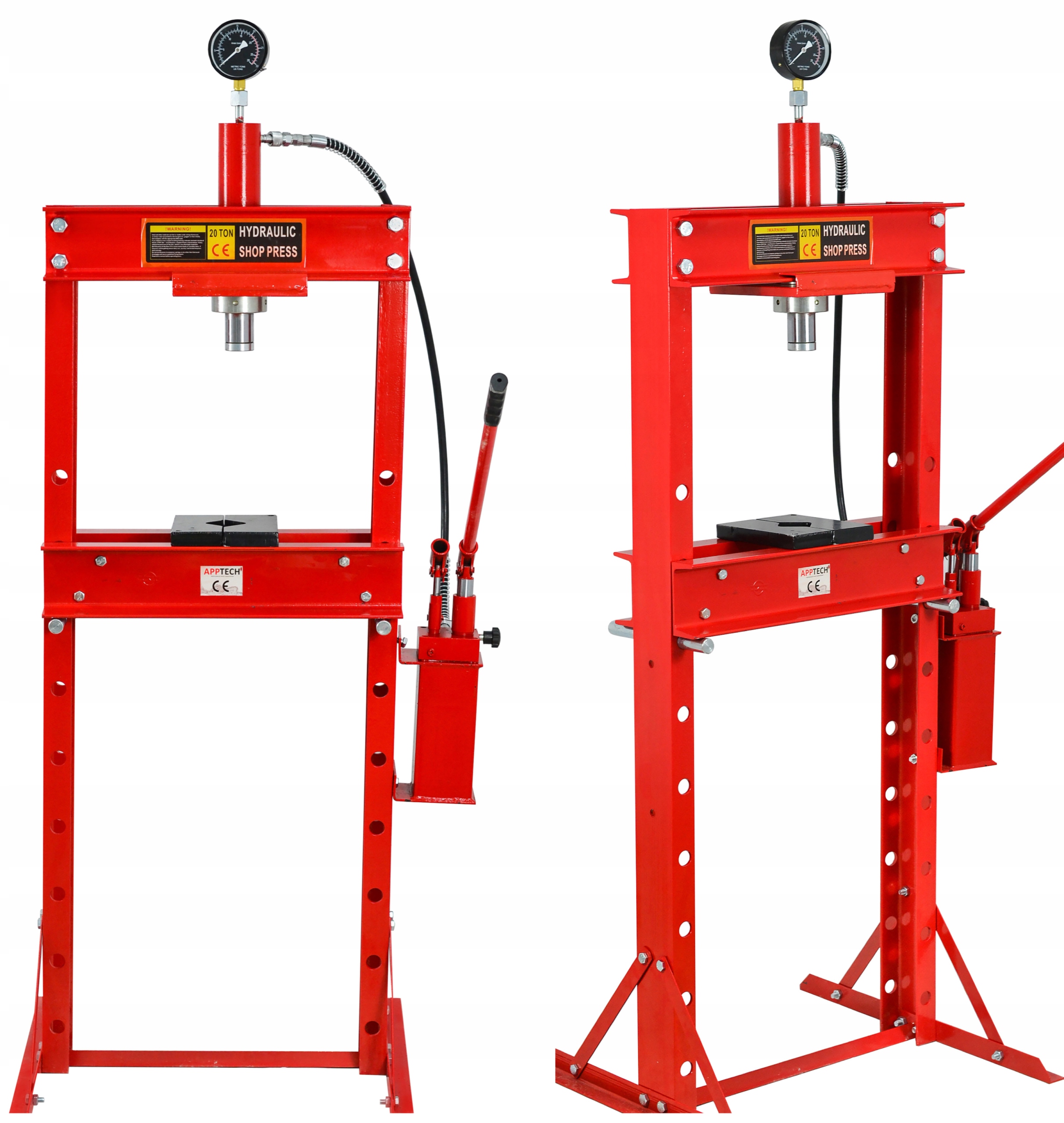 

Prasa Hydrauliczna 20 T Szybka 2 Stopniowa Pompa