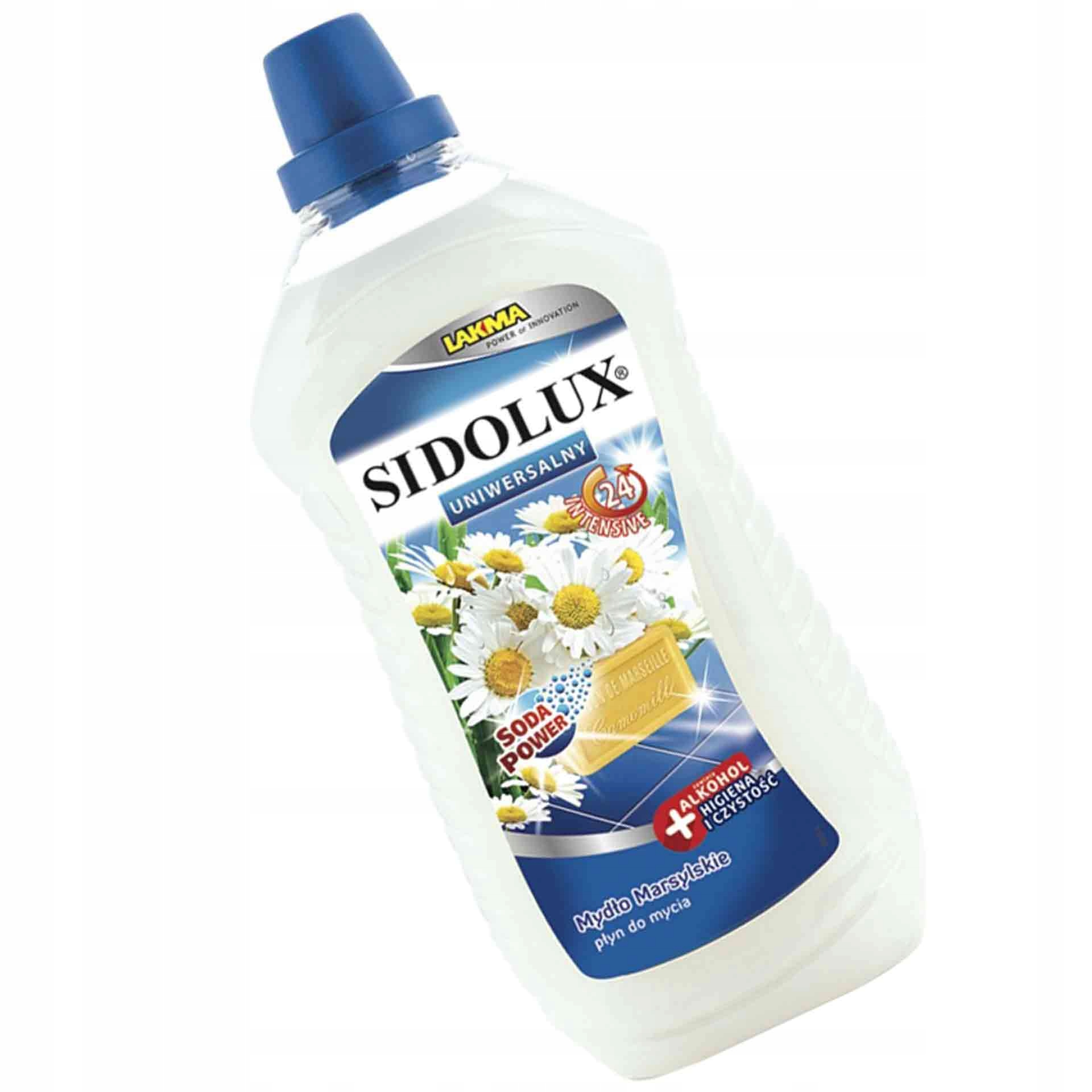 

Sidolux Płyn Uniwersalny 1 L Mydło Marysylskie