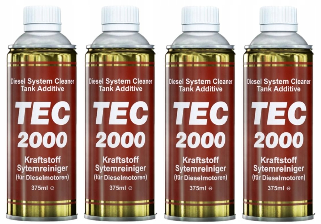 TEC-2000 TEC2000 4 X Diesel System Cleaner Doplnok K Dieselu 375 ml Tecdsc
