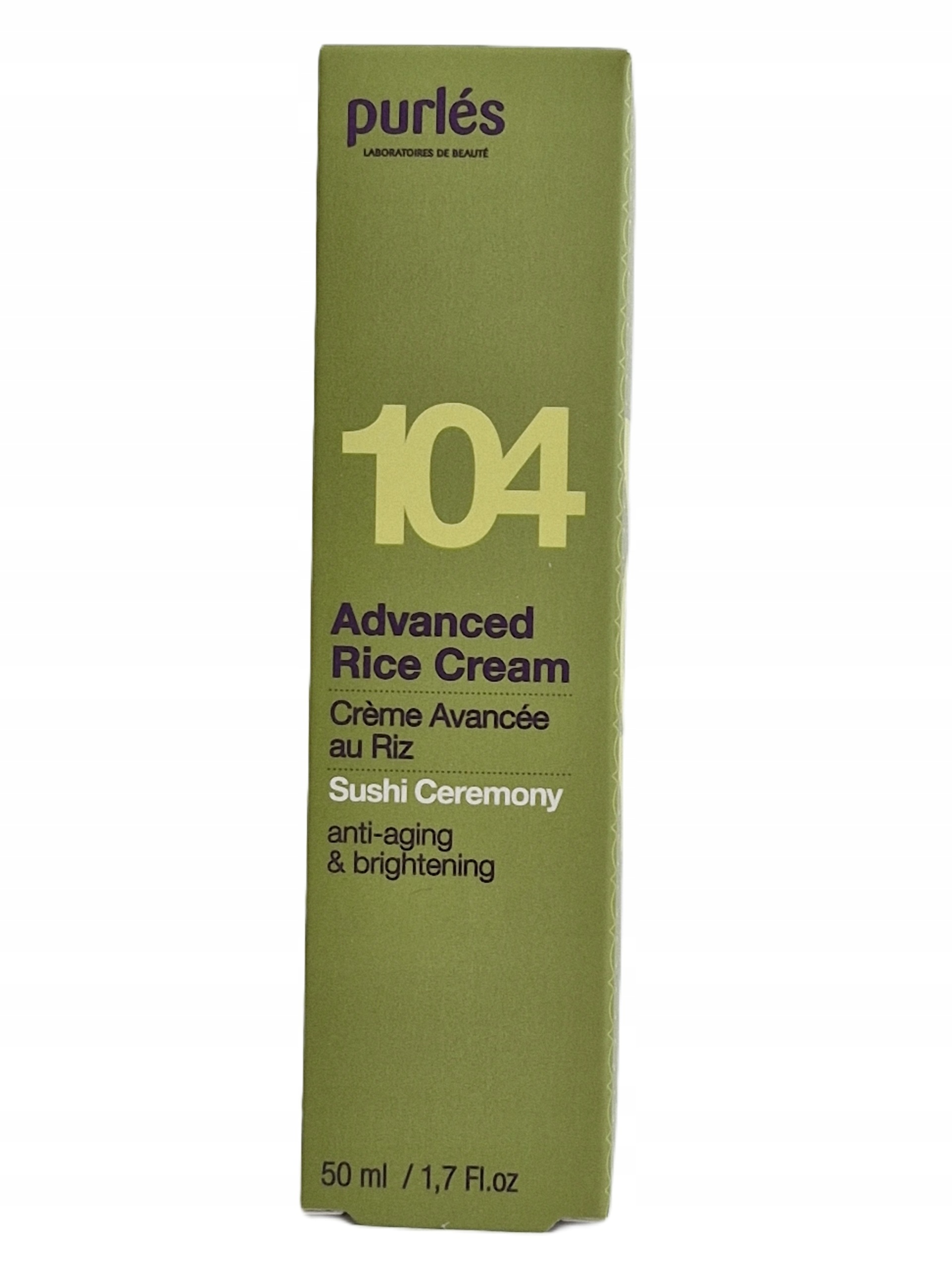 Purles 104 Advanced Rice Cream Hydratační krém pro zralou pleť 50 ml