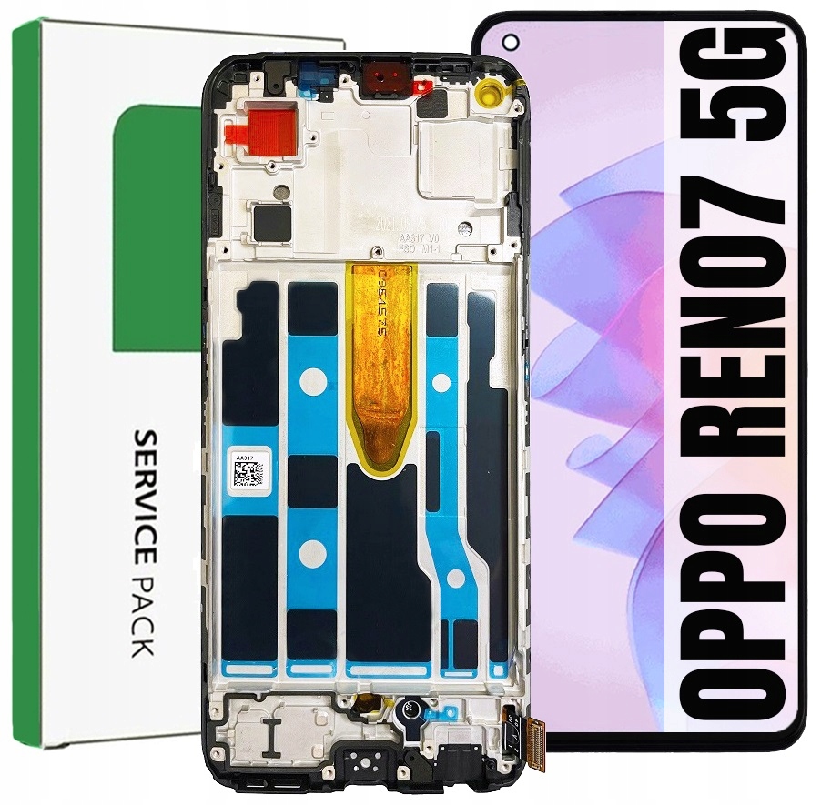 Displej Pro Oppo Reno 7 5G Originál Oem Obrazovka Rámeček