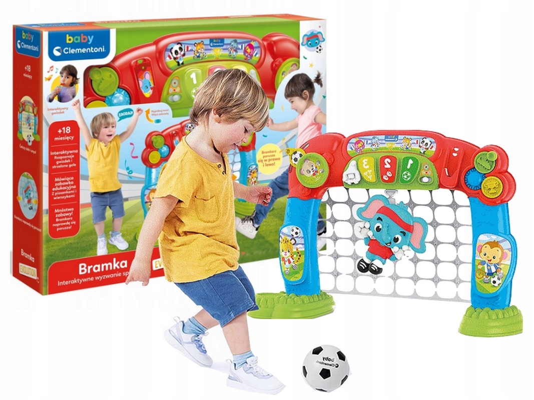 

Clementoni Bramka Interaktywna 2w1 mówi Pl Ang