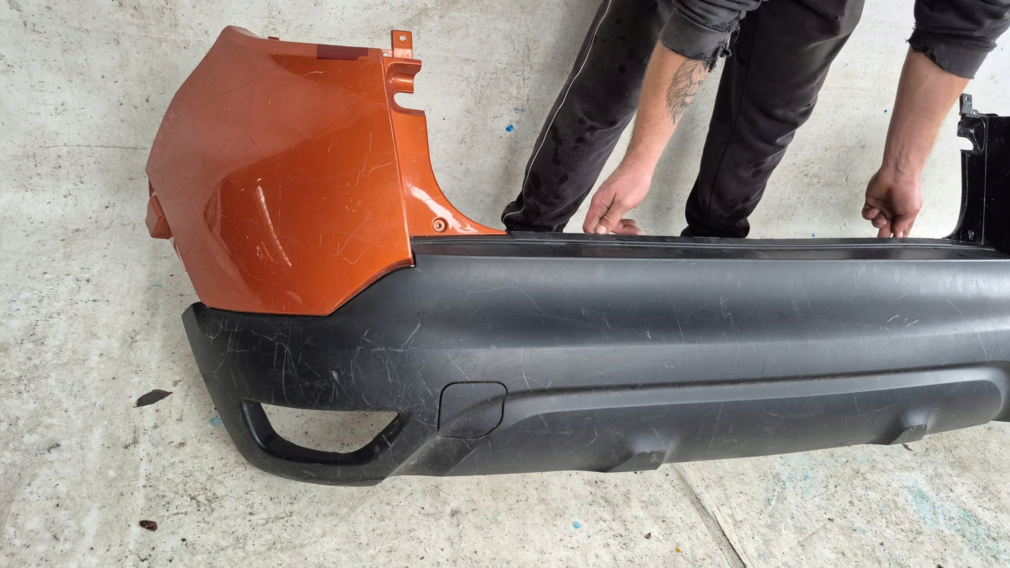 RENAULT CAPTUR e 1 13-19 Paraurti posteriore posteriore