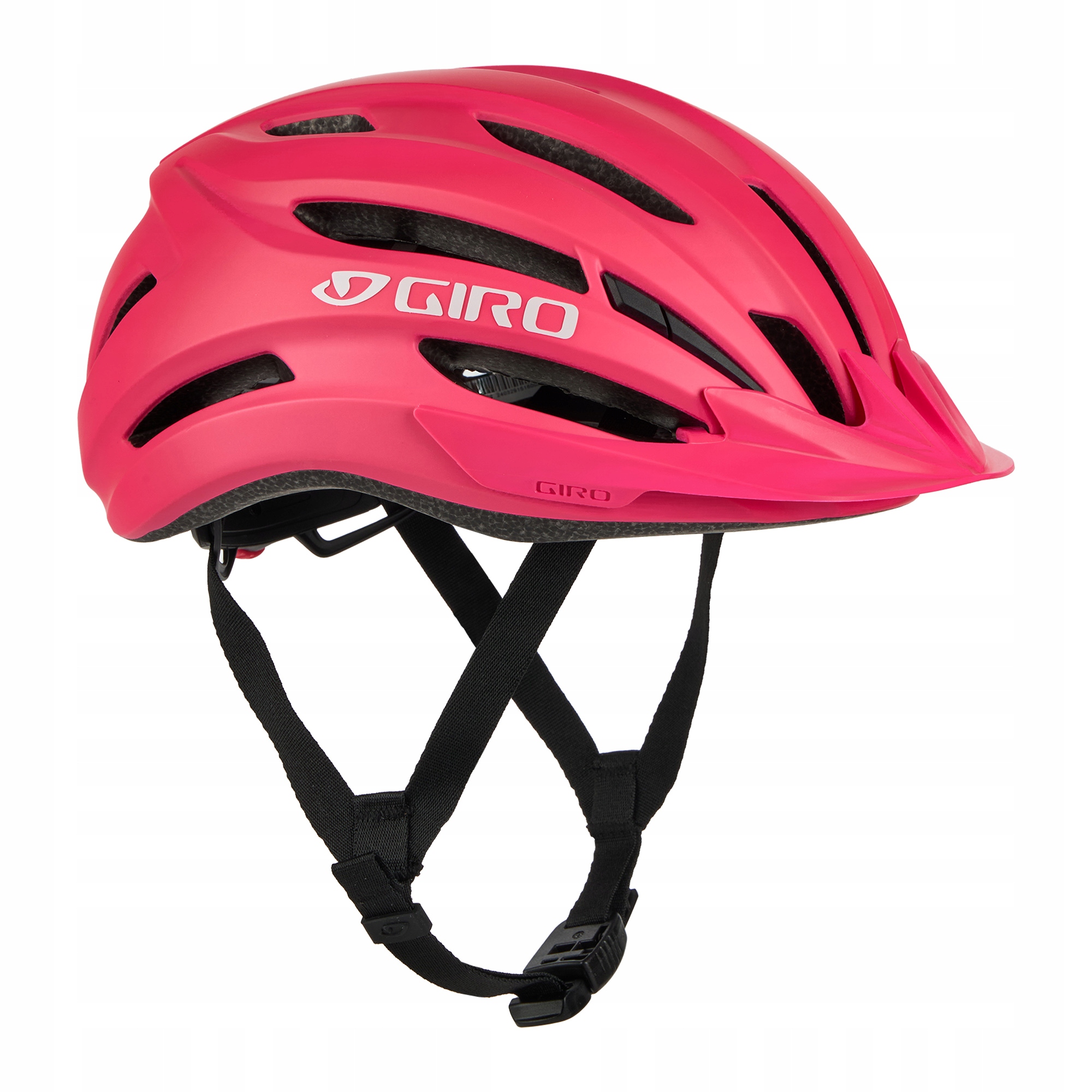 Kask rowerowy dziecięcy Giro Register II matte bright pink 50-57 cm