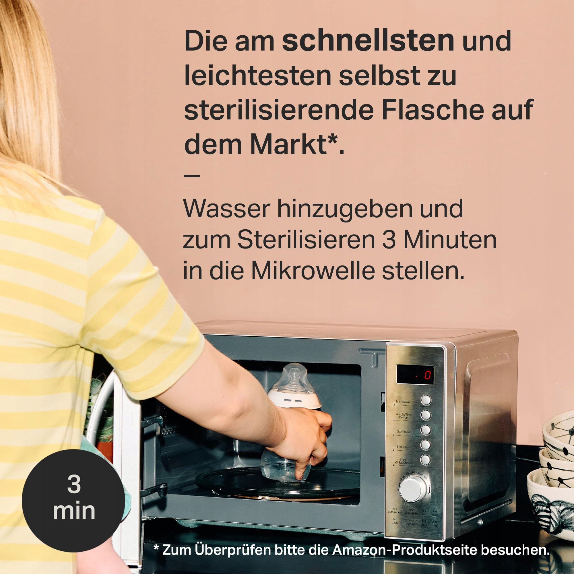 TOMMEE TIPPEE Closer To Nature Butelki Antykolkowe 260ml Zestaw 6 Sztuk — miniatura 6