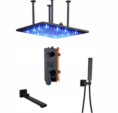 Podomietkový Set Dažďová Sprcha 60 CM Led