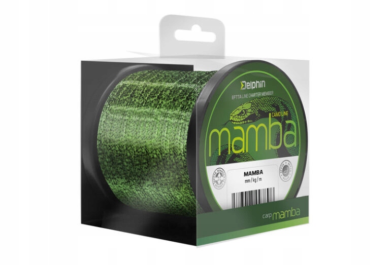 Delphin Żyłka Mamba Carp Kamuflaż 600m 0,32mm