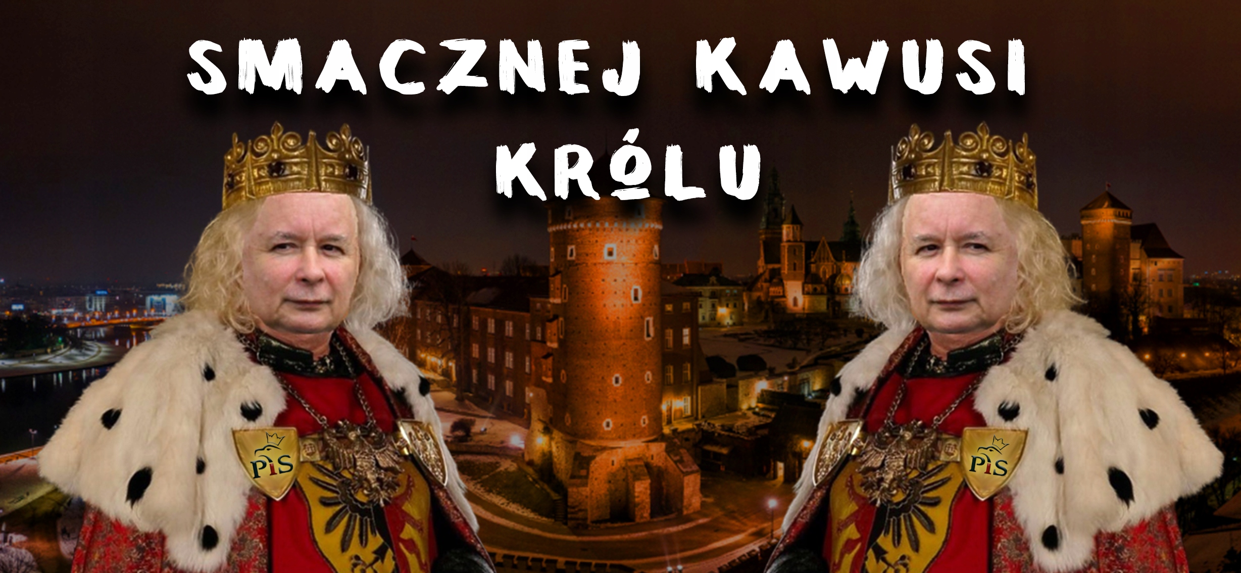 KUBEK PREZESA Z KACZYŃSKIM PIS DUDA MORAWIECKI po Marka inna