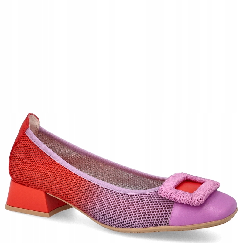 Ažurové lodičky s ozdobou Hispanitas BHV243335 Fialové 36