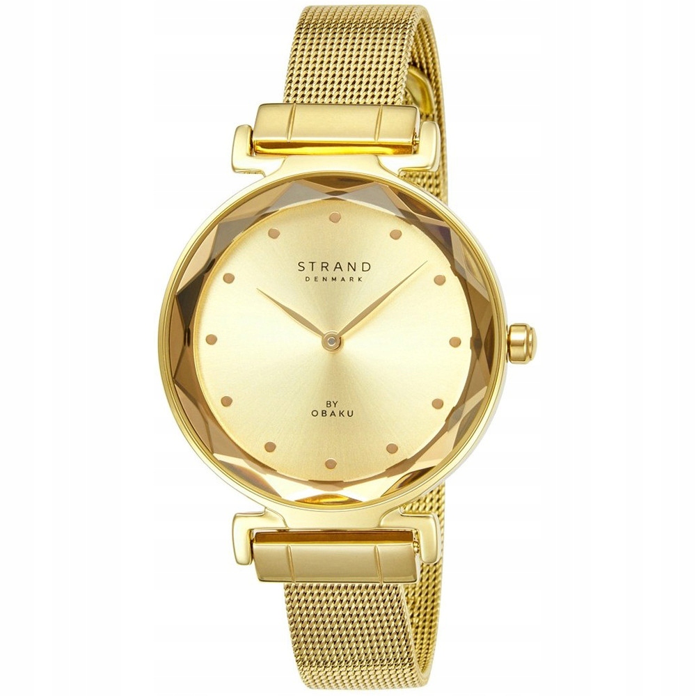 Dámské hodinky Strand S731LXGGMG zlaté