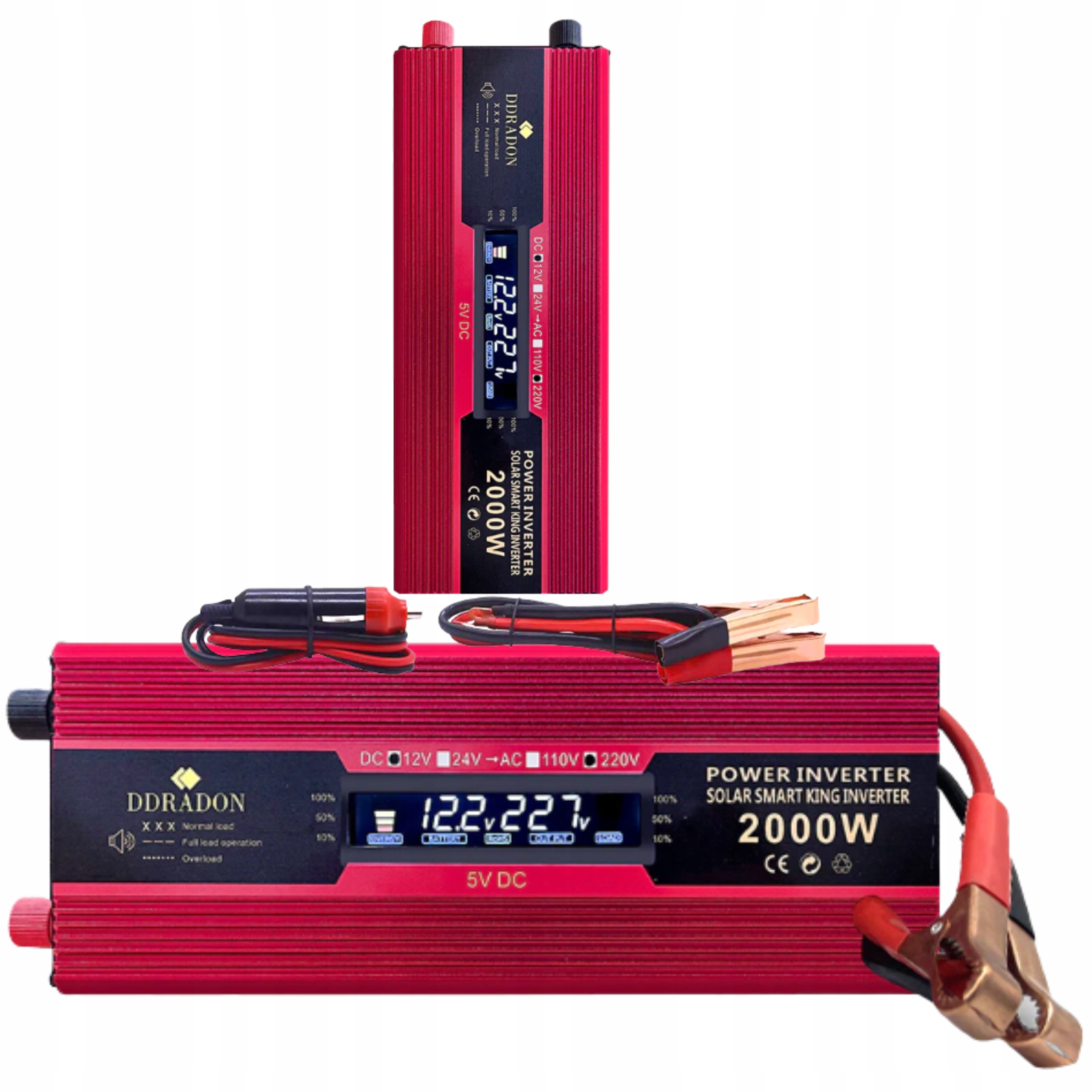 

Przetwornica 12V do 230V Dc-ac 2000W Sinus Prąd