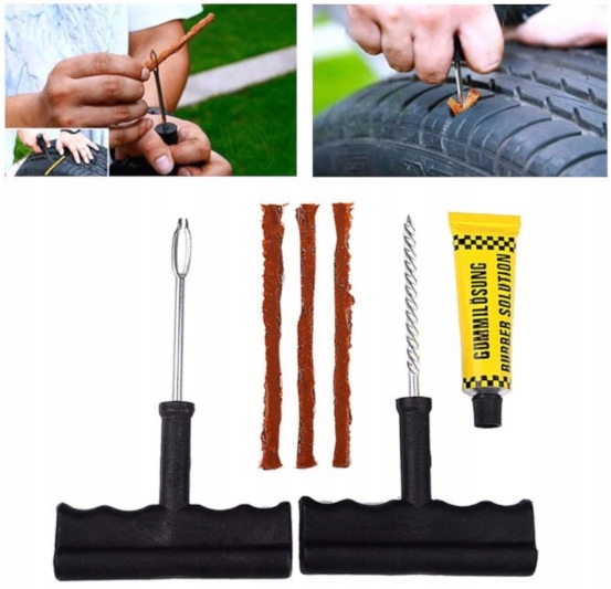 ZESTAW NAPRAWCZY DO OPON SZYBKA NAPRAWA OPONY KOŁA Marka inna
