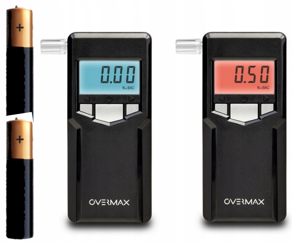 Alkomat elektrochemiczny Overmax AD-06 +KALIBRACJA