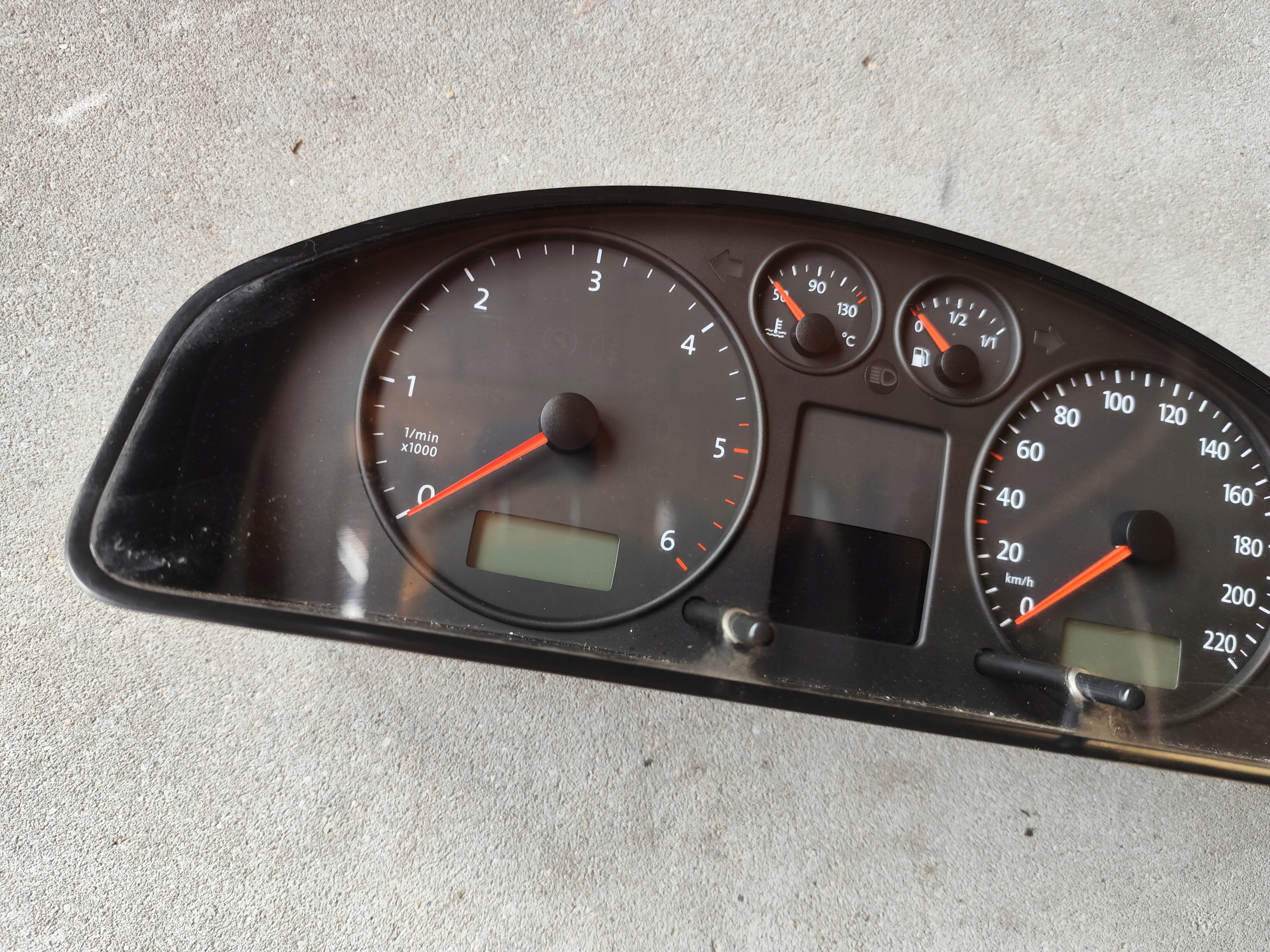 dials clock dials VW T5 7H0920860EX POLFIS