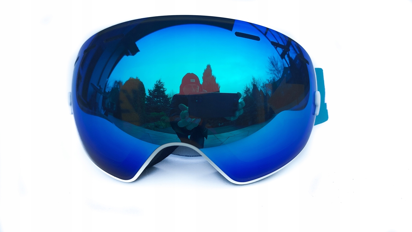 GOGLE NARCIARSKIE SNOWBOARDOWE 4Fun NIEBIESKIE + SZYBKA żółta Model 1581664423