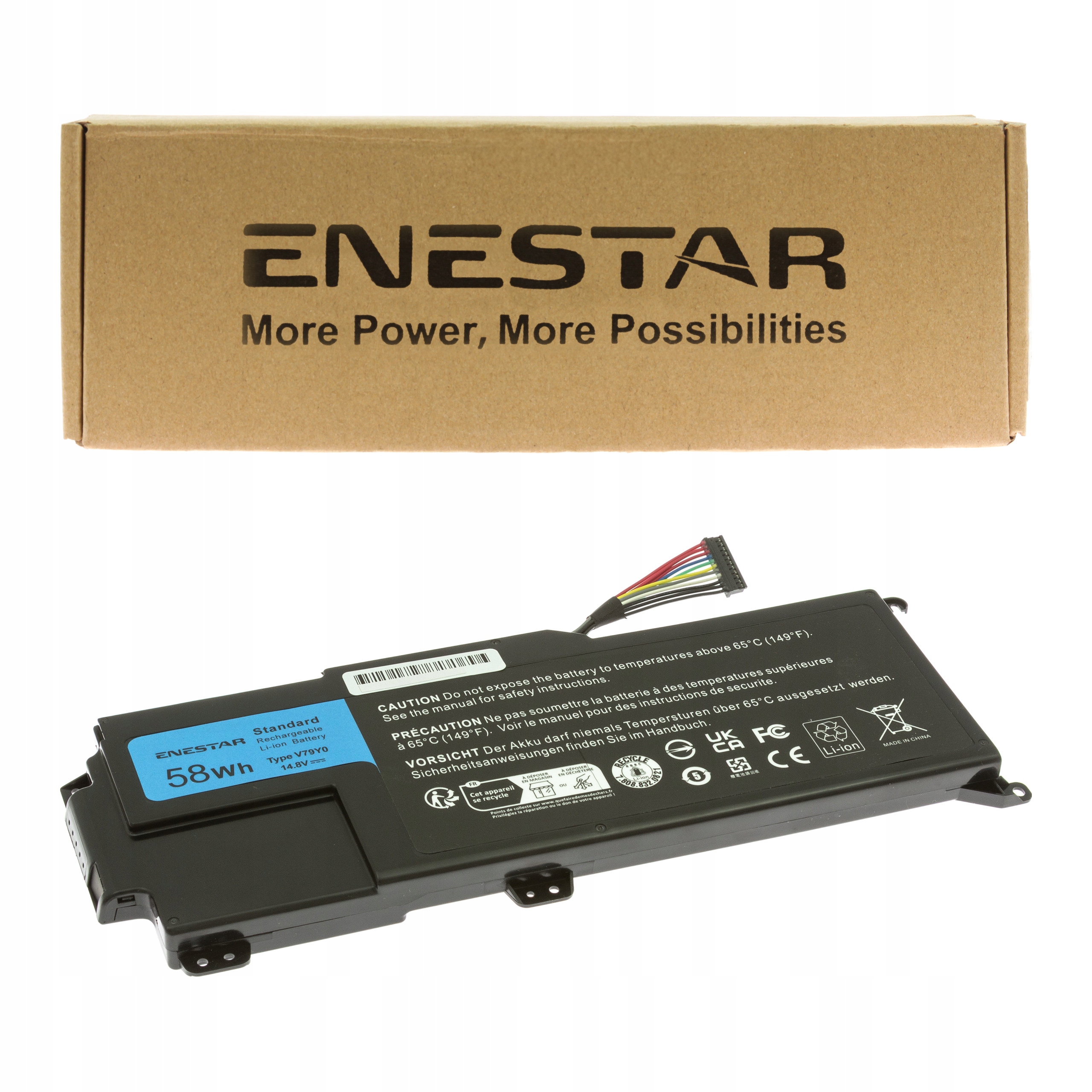 3920 mAh Premium baterie pro Dell 0YMYF6 V79Y0 V79YO YMYF6 Xps 14z L412z