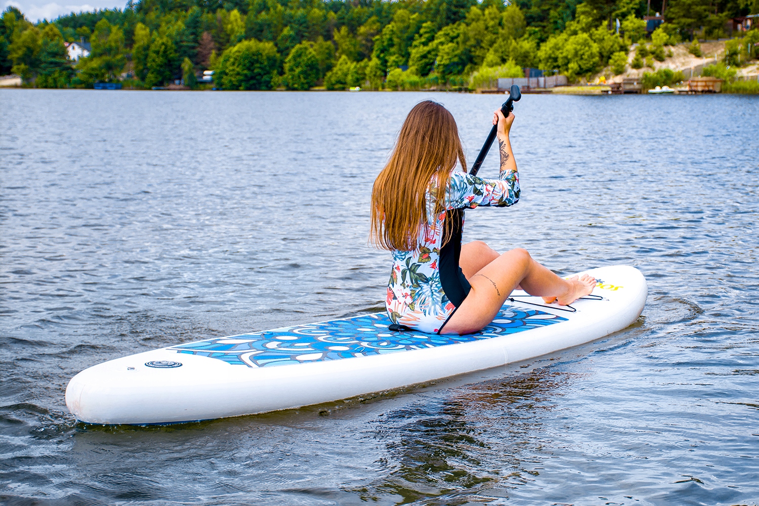 DMUCHANA DESKA SUP Z WIOSŁEM ZESTAW PADDLE BOARD Kod producenta DMUCHANA DESKA SUP Z WIOSŁEM