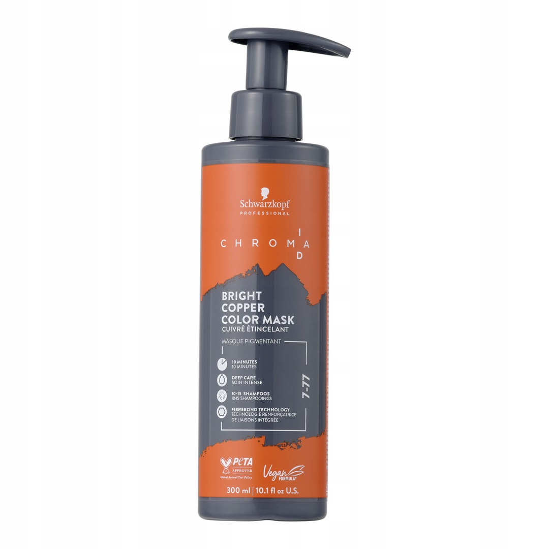 Schwarzkopf Chroma Id Bonding Maska na vlasy 7-77 Světlý měď 300 ml