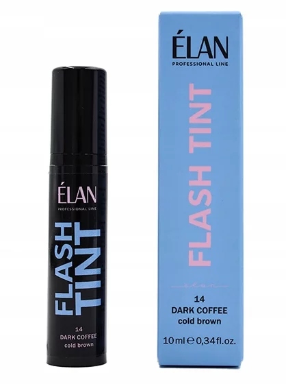Elan Flash Tint 14 Barva na obočí Dark Coffee