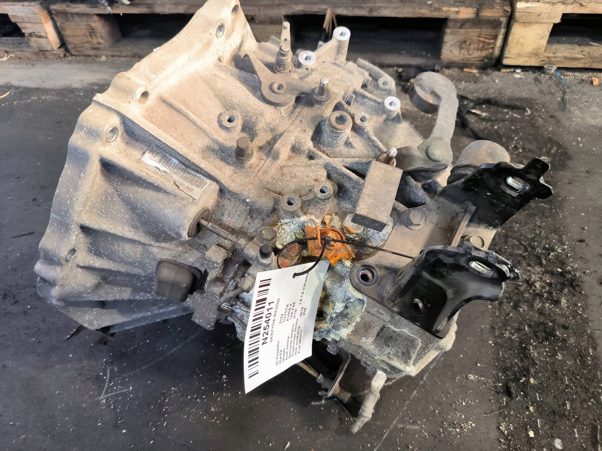 CAMBIO 1.6 VALVEMATIC TOYOTA AURIS II