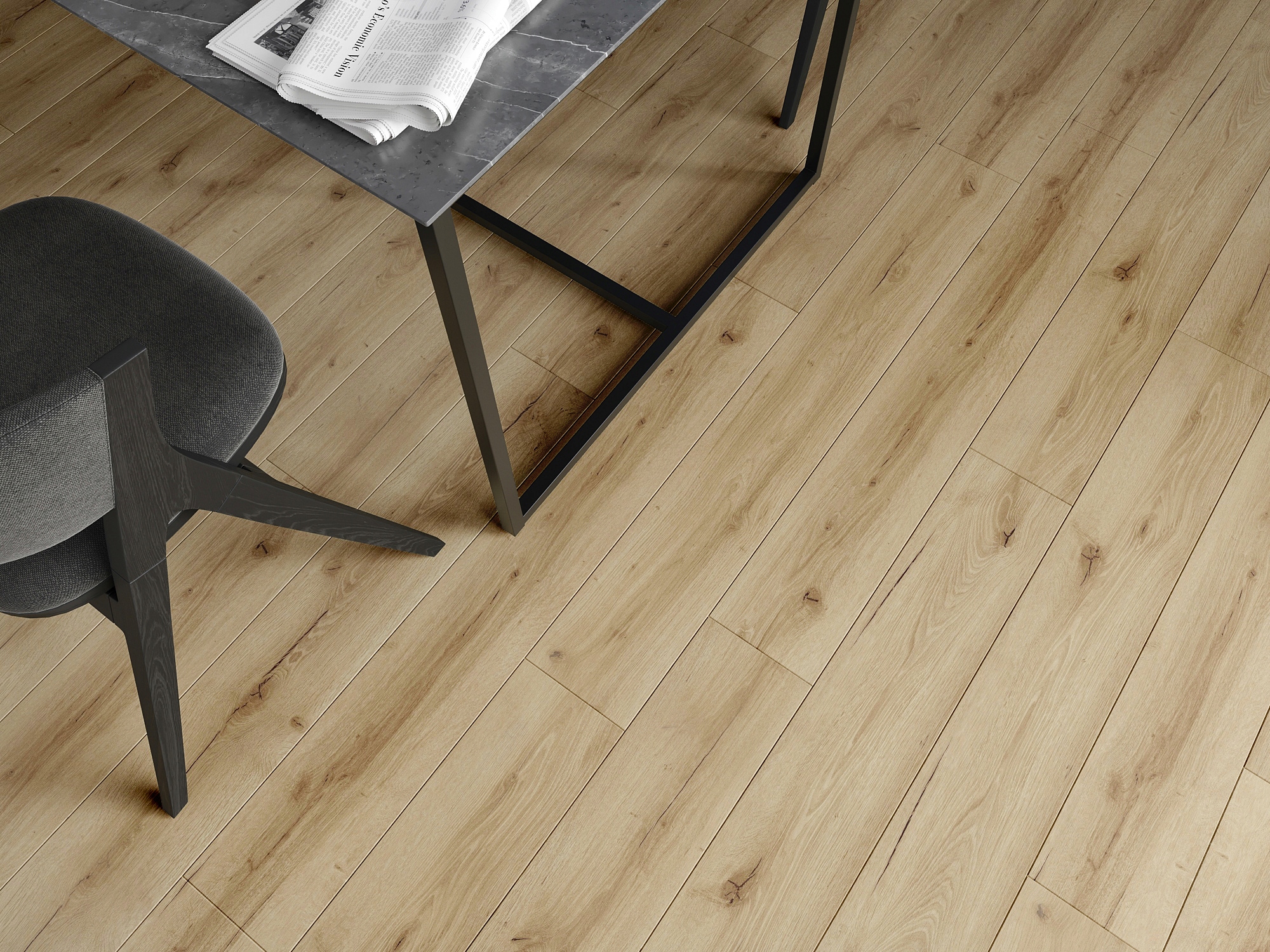 MEXEN SUN VALLEY PANELE WINYLOWE SPC 6,5 MM PODKŁAD IXPE 4 V-FUGA DĄB Długość 124 cm