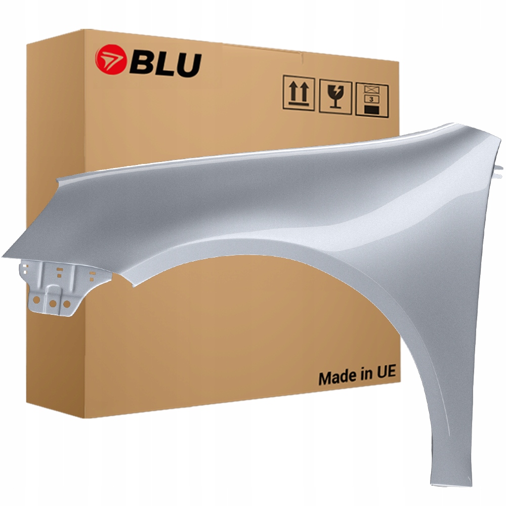 Blu Blatník Vw Golf V 5 LA7W levý stříbrný 03-09 přední hatchback pozink