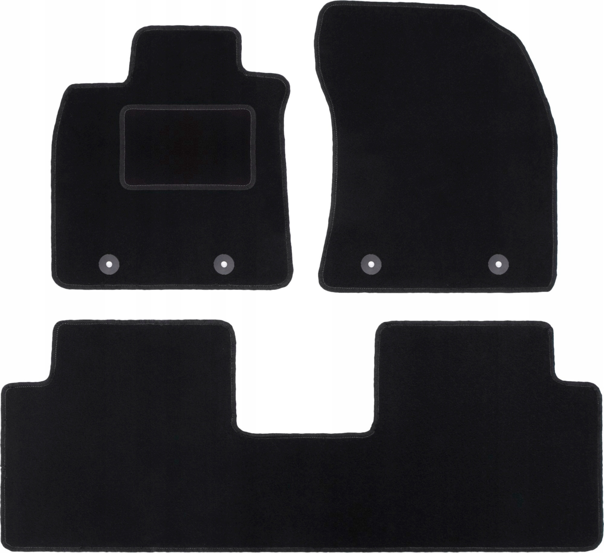 dywaniki welurowe samochodowe do: Toyota Avensis III T27 kombi, liftback, s