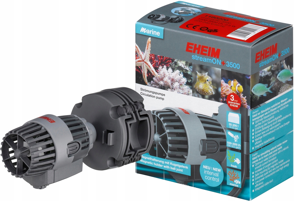 

Eheim StreamON+ 3500 Falownik Pompa Cyrkulacyjna