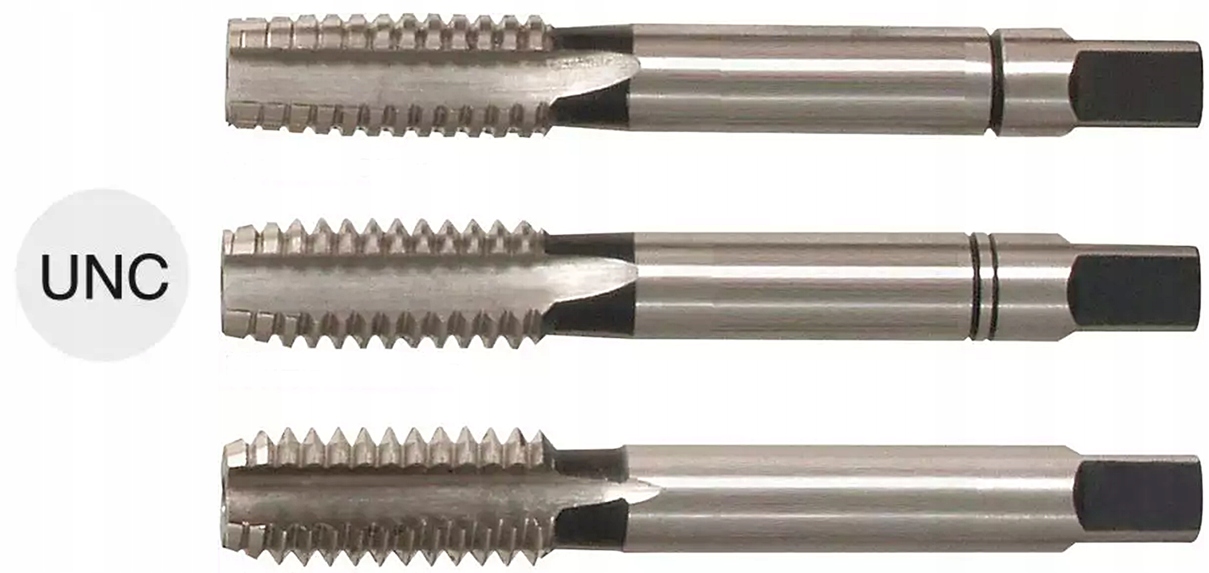 Sada ručních závitníků 3/8" Unc ks Hss 8325043 Forum