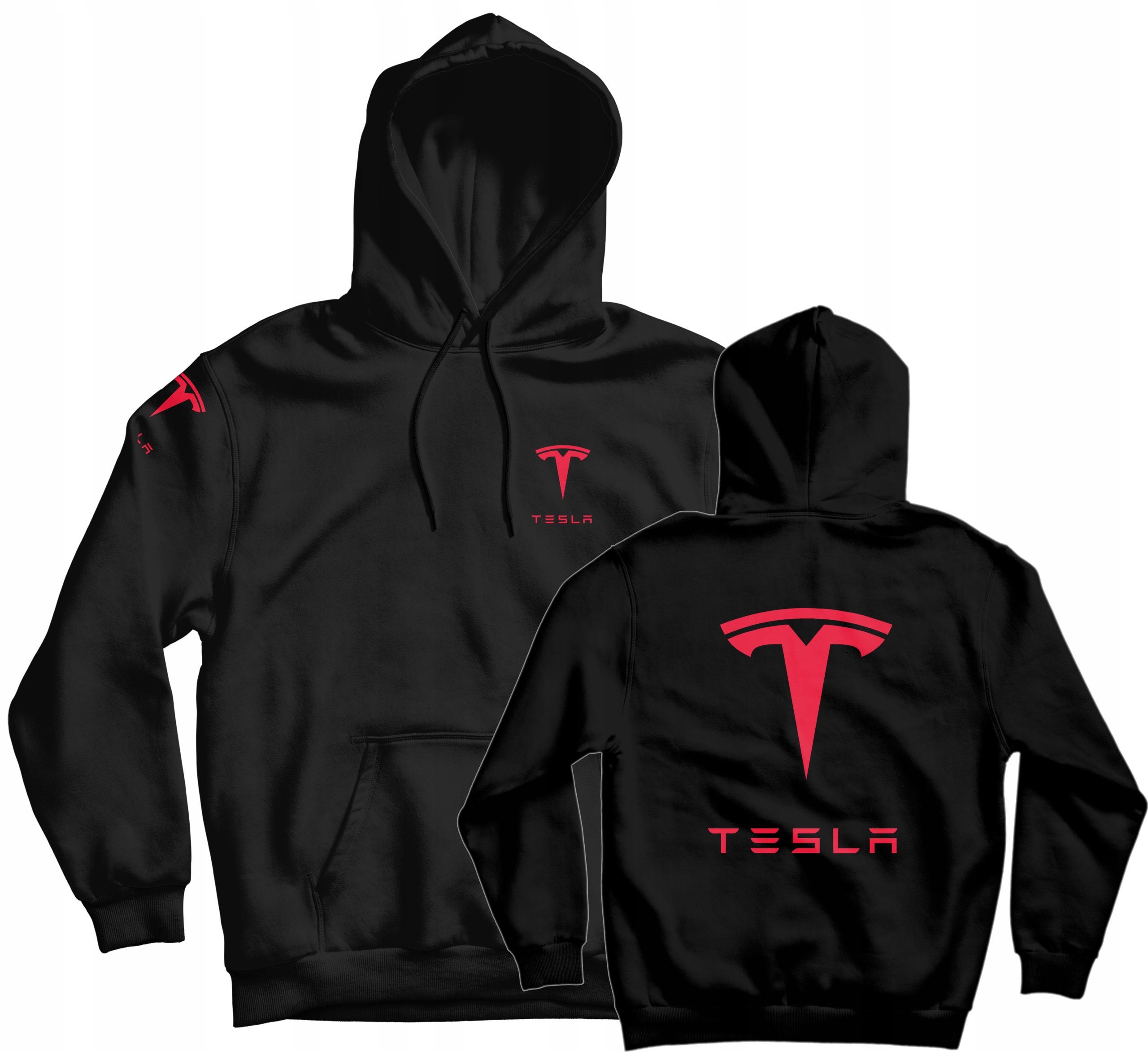 

Tesla Bluza Z Kapturem Model S Musk r. XXL