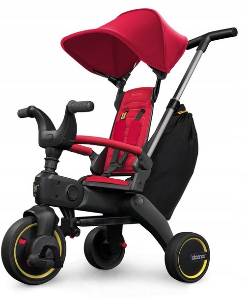 Doona Liki S3 5w1 Składany Rowerek Trójkołowy 0-20 kg Flame Red