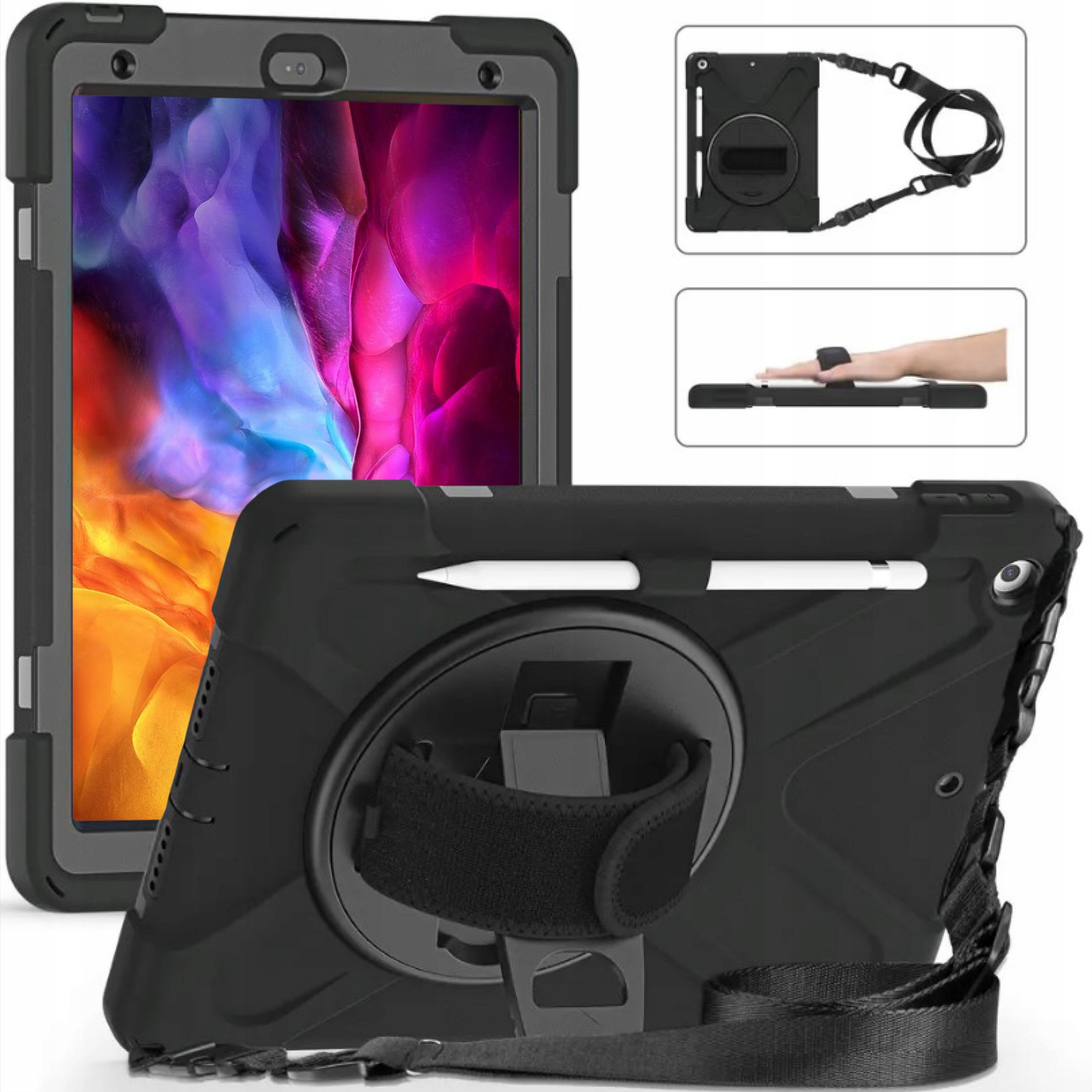 

Pancerne Etui Case Obudowa Do Ipad 10.2 Czarny