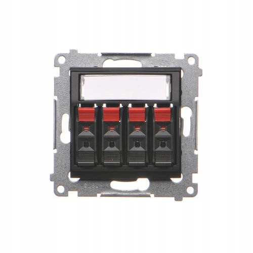 

Gniazdo głośnikowe 4-krotne DGL34.01/49 Simon 54