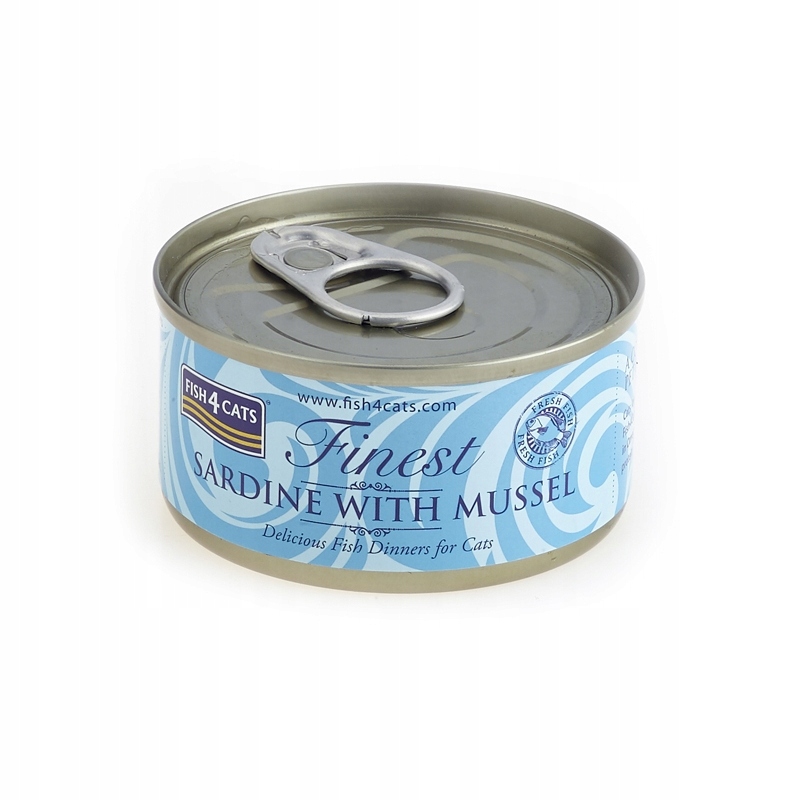 Fish4Cats Finest Sardinka se zeleným mulčem 70 g