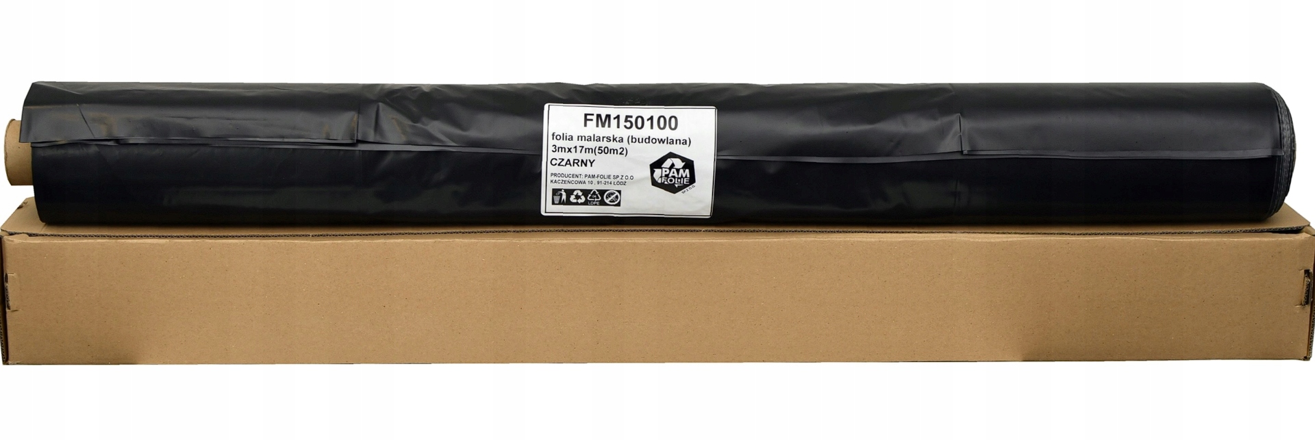 Folia budowlana malarska gruba mocna na rolce