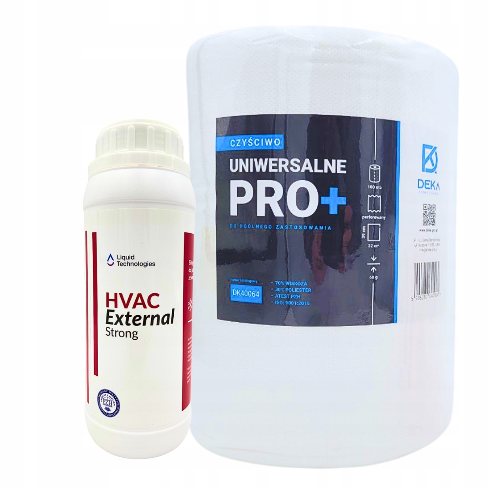 Hvac External Strong čisticí prostředek na klimatizaci 1L čisticí utěrka